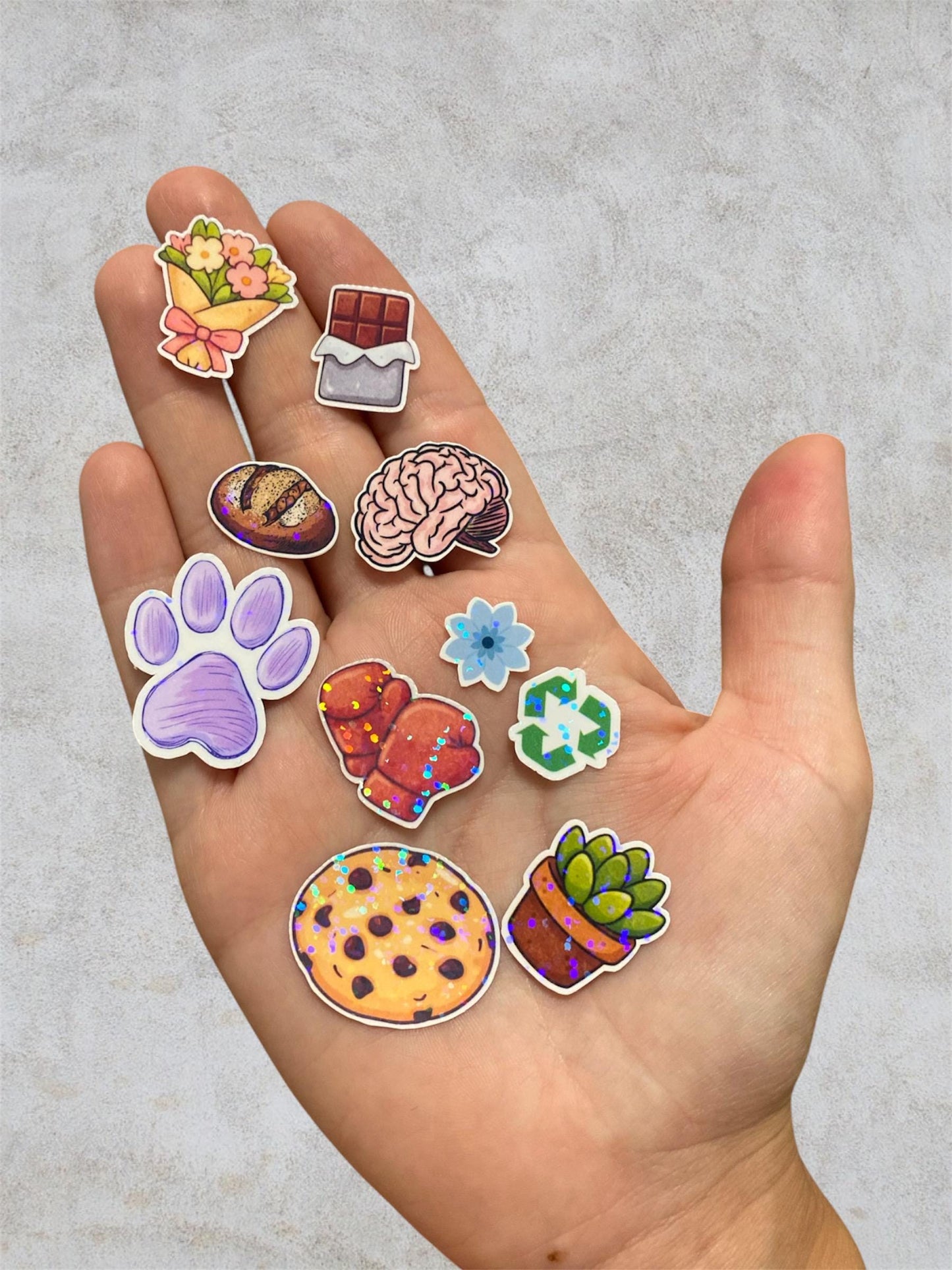 mix | mini holographic stickers
