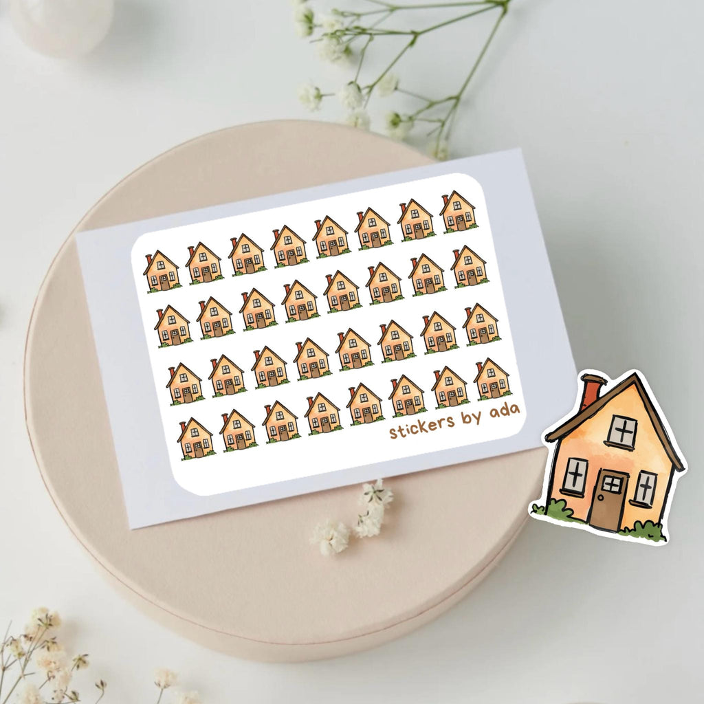 House Planner Stickers, Household, Chores, Calendar Agenda
