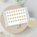 Mini Scale Planner Stickers: Weight Loss Tracker, Journaling, Scrapbooking