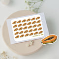 Mini Papaya Stickers: Planner, Journal, Vegan Food, Diet, Fruit