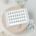 Mini dream catcher stickers. For Planner, Calendar, Agenda.