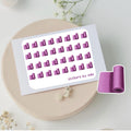 Mini Yoga Mat Stickers: Planner, Journal, Scrapbook Stickers