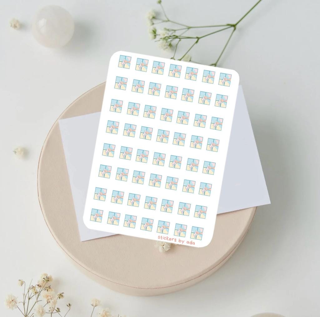 Cleaning Windows Planner Stickers, House Chores, Calendar Agenda