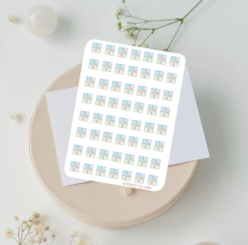 Cleaning Windows Planner Stickers, House Chores, Calendar Agenda