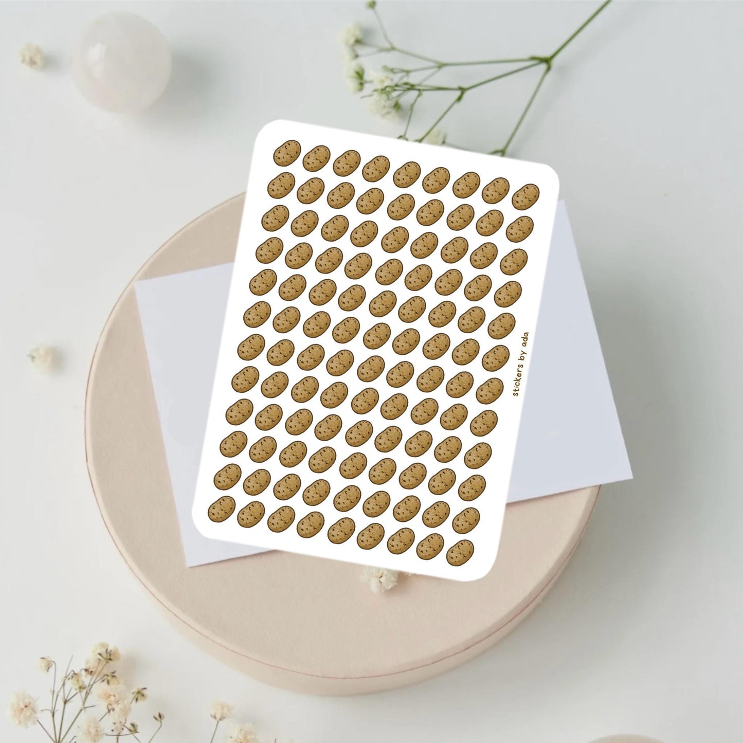 Mini Potato Stickers, Planner Stickers, Gardener Gift, Allotment management
