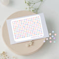 176 Mini Marble Dots Stickers, Journal Planner Calendar Tagging Tracking