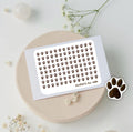 Micro Pet Paw Stickers: Brown Journal Planner Stickers