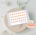 Mini Birthday Cake Stickers: Planner, Journal, Calendar