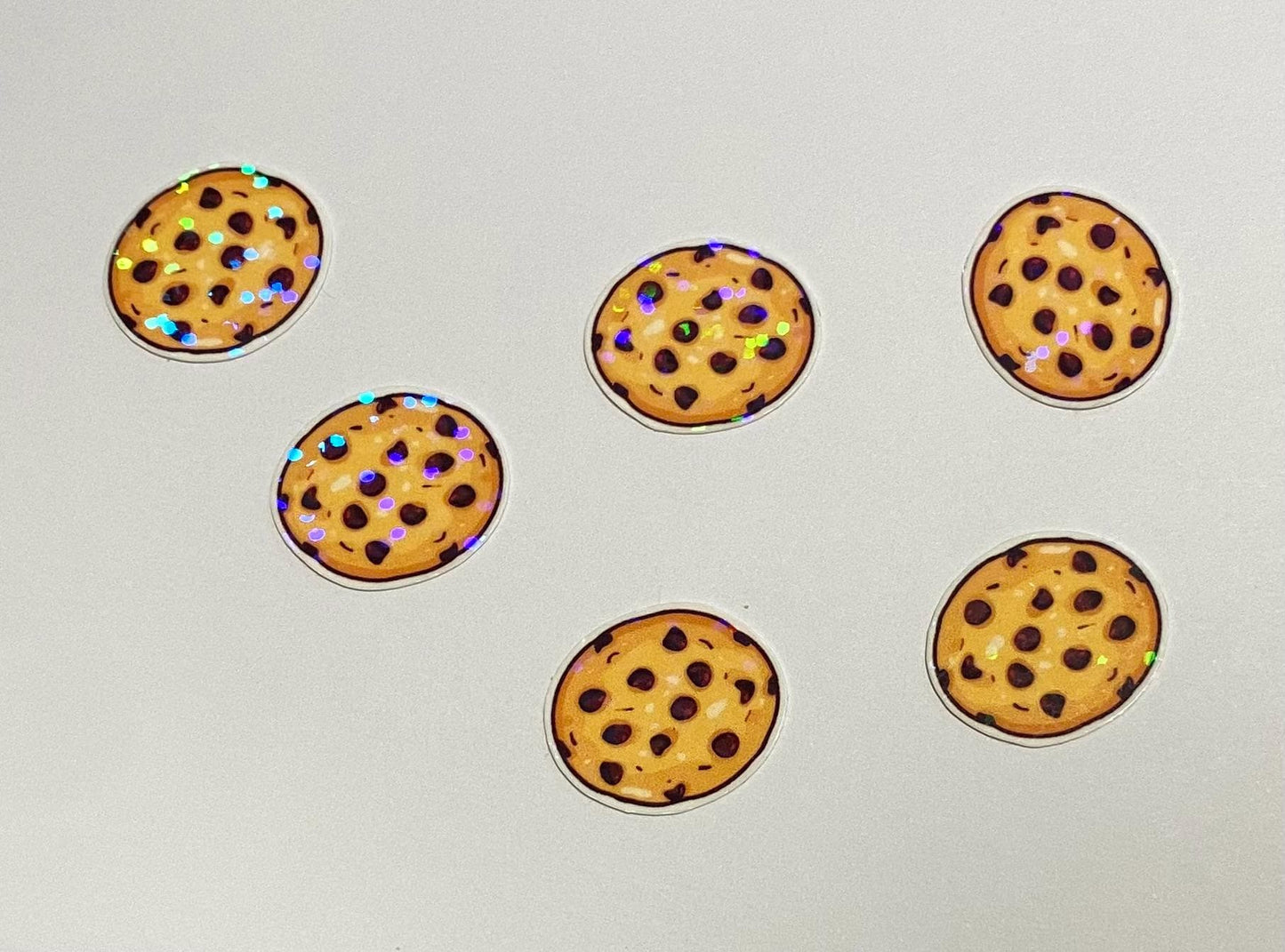 cookie mini holographic stickers