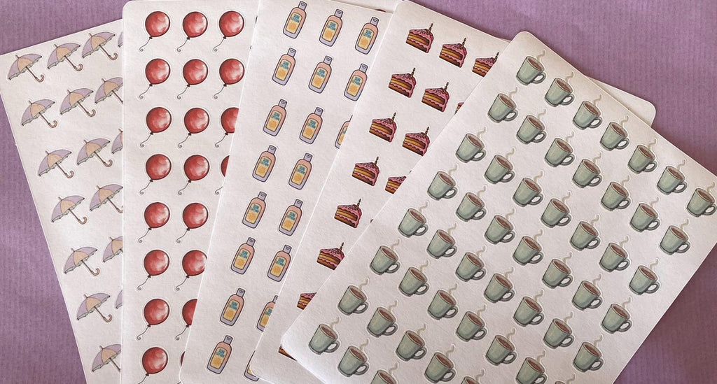 Mini Avocado Stickers: Planner, Journal, Vegan Food, guacamole, vegetable, alligator pear, tropical fruit