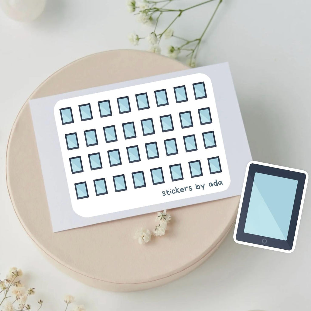 Mini Tablet Stickers: Planner, Journal, Calendar