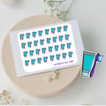 Mini Toothpaste and Toothbrush Planner Stickers