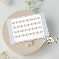 Mini fish stickers to use in a daily planner, bullet journal, calendar or agenda.