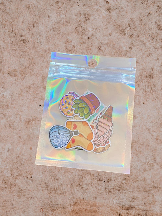 mix | mini holographic stickers