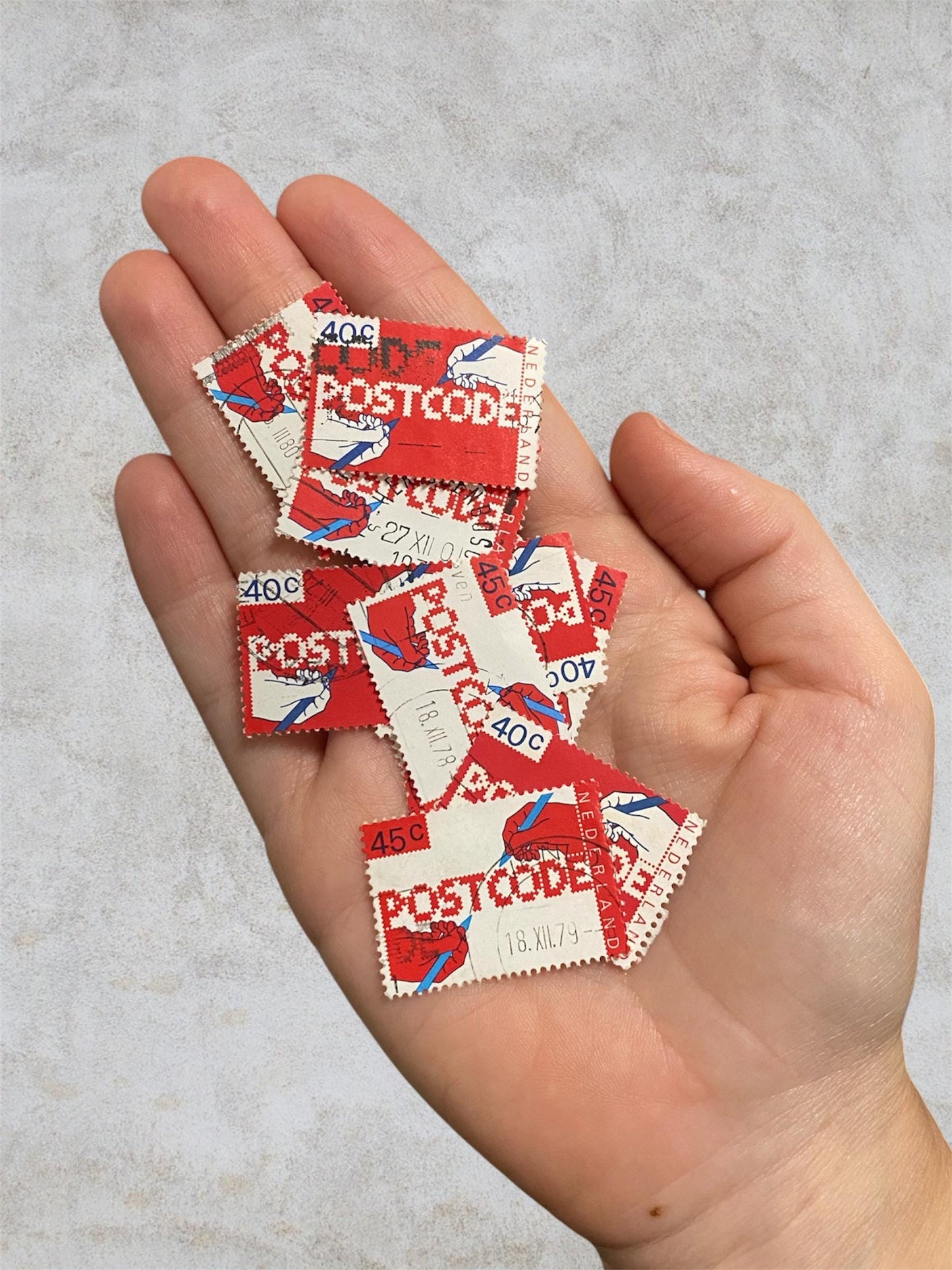 Post stamps from the Netherlands, POSTCODE