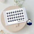 Mini pen ink refill bottle stickers to use in your everyday planning and projects