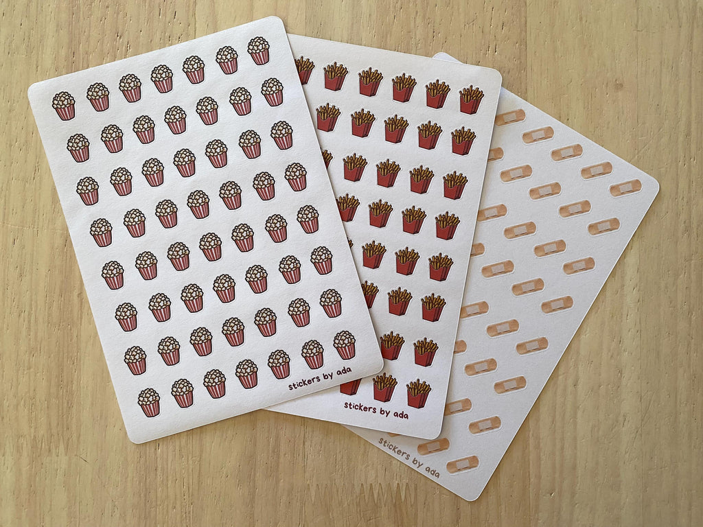 Chess Stickers: 248 Mini Pieces for Planners & Tournaments