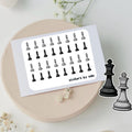 Mini Chess Stickers: Planner, Journal, Calendar
