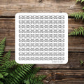 100 tiny envelope stickers